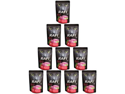 Rafi Cat teľacie vrecúško 10 x 100 g