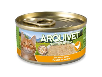 chicken in sauce 80 g cans of wet cat food