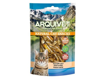 ARQUIVET sušená rybia pochúťka pre mačky 50g