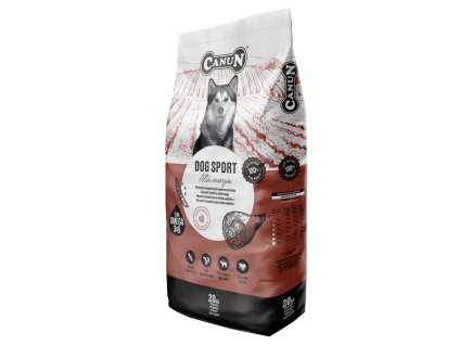 Canun Dog Sport 20kg krmivo pre energické a športové psy