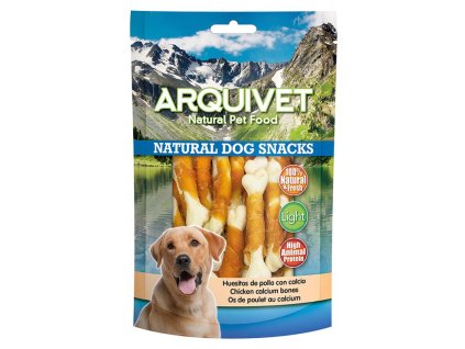ARQUIVET Kocky pre psov zabalené v kuracom mäse 100g