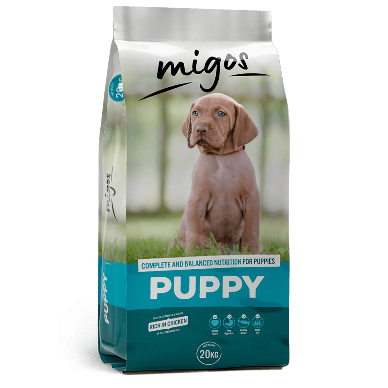 Migos Puppy granule pre šteňatá 20kg