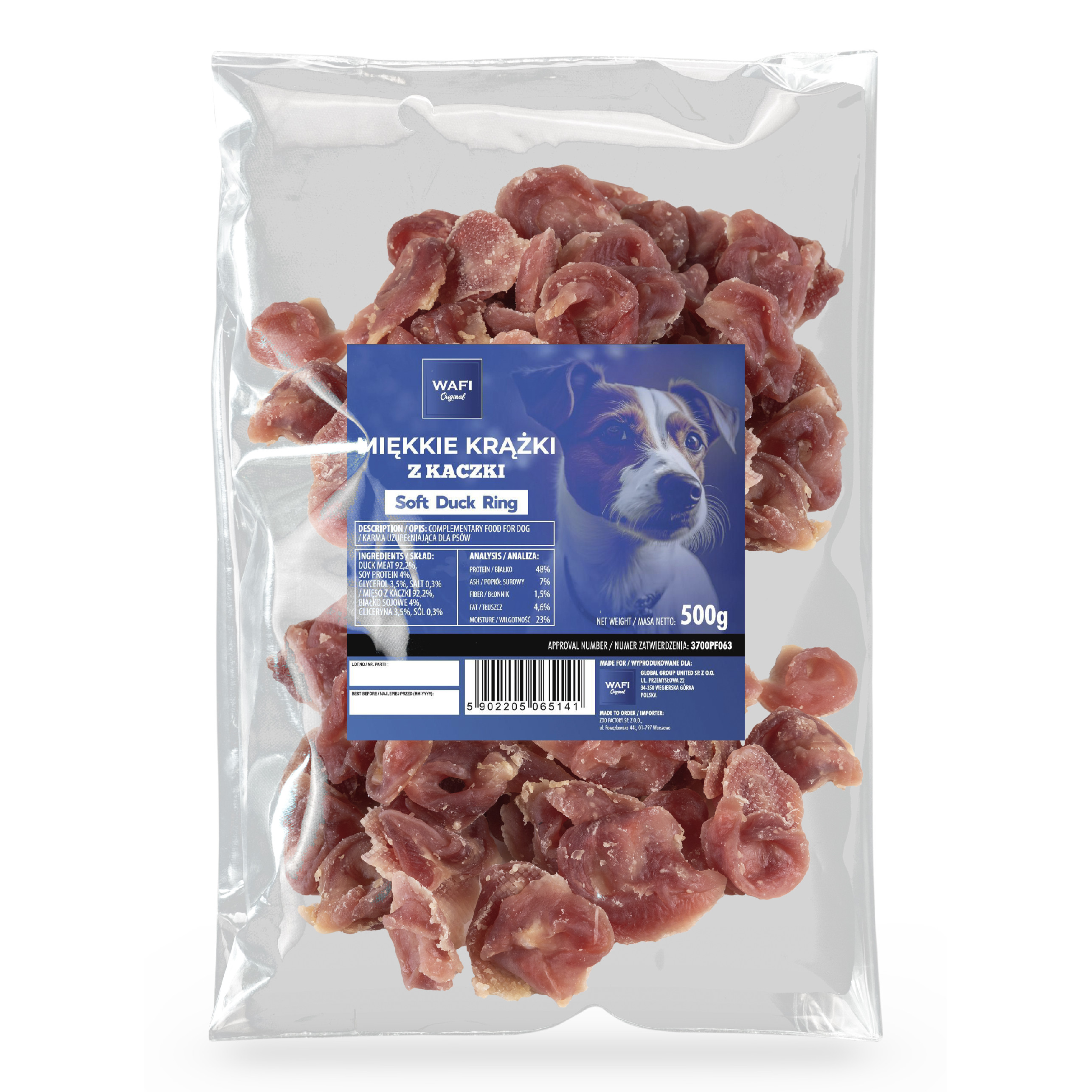 WAFI MÄKKÉ KAČACIE KRÚŽKY 500g