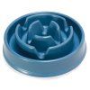 comedero azul para perros y gatos slow