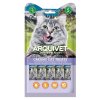 pack creamy cat treats snack cremoso de atun y cangrejo expositor de 12 bolsas con 5x14 1g