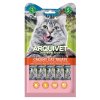 pack creamy cat treats snack cremoso de pollo y cangrejo expositor de 12 bolsas con 5x14 g1