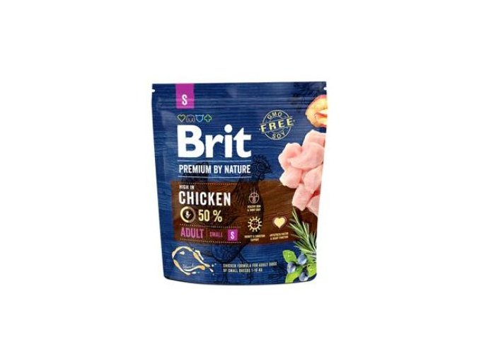 Brit Premium Dog by Nature Adult S 1kg