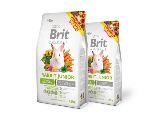 Brit Animals Rabbit Junior Complete 300g