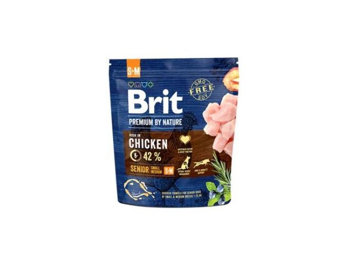 Brit Premium Dog by Nature Senior S+M 1kg