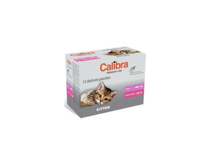 Calibra Cat kapsa Premium Kitten multipack 12x100g