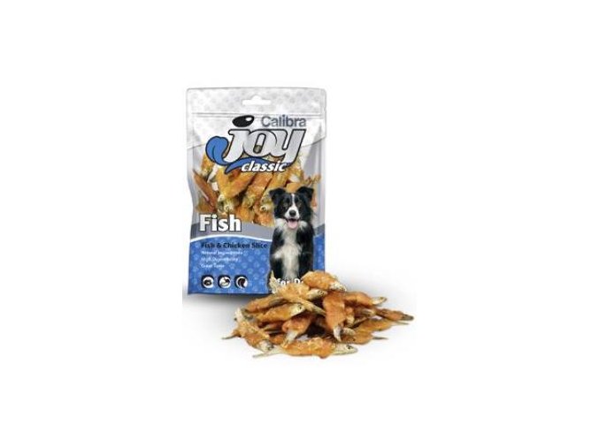 Calibra Joy Dog Classic Fish & Chicken Slice 80g
