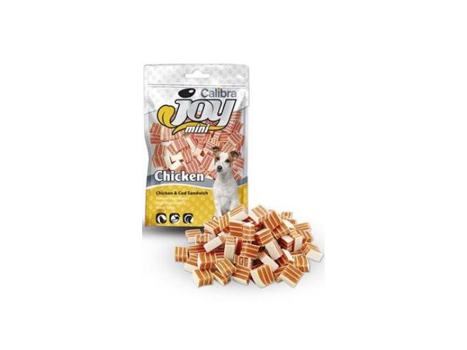 Calibra Joy Dog Mini Chicken & Cod Sandwich 70g