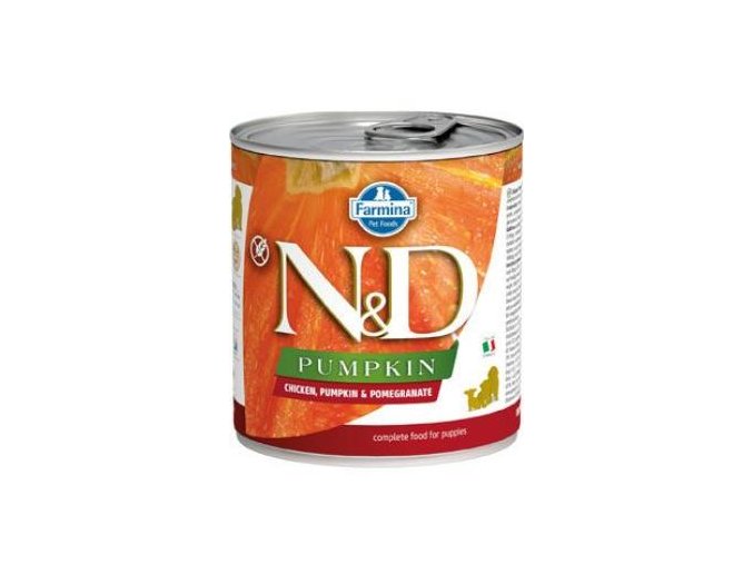 N&D DOG PUMPKIN Puppy Chicken & Pomegranate Mini 140g