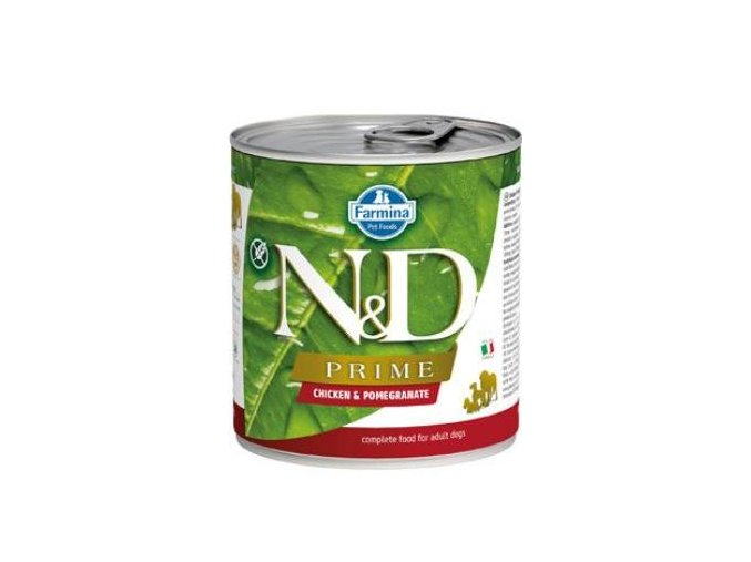 N&D DOG PRIME Adult Chicken & Pomegranate Mini 140g