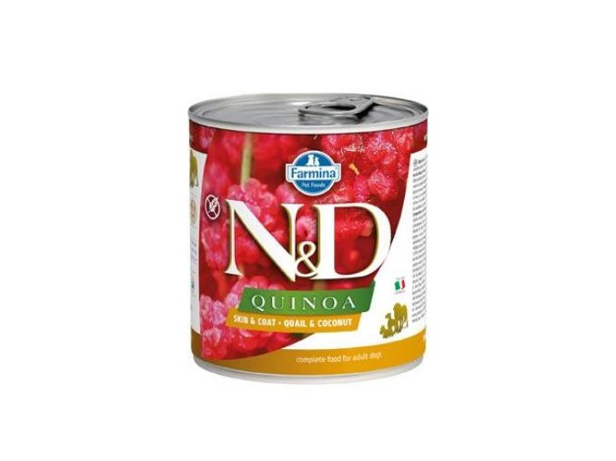 N&D DOG QUINOA Adult Quail & Coconut 285g