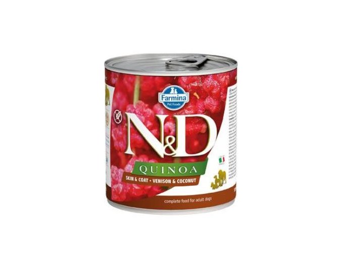 N&D DOG QUINOA Adult Venison & Coconut 285g