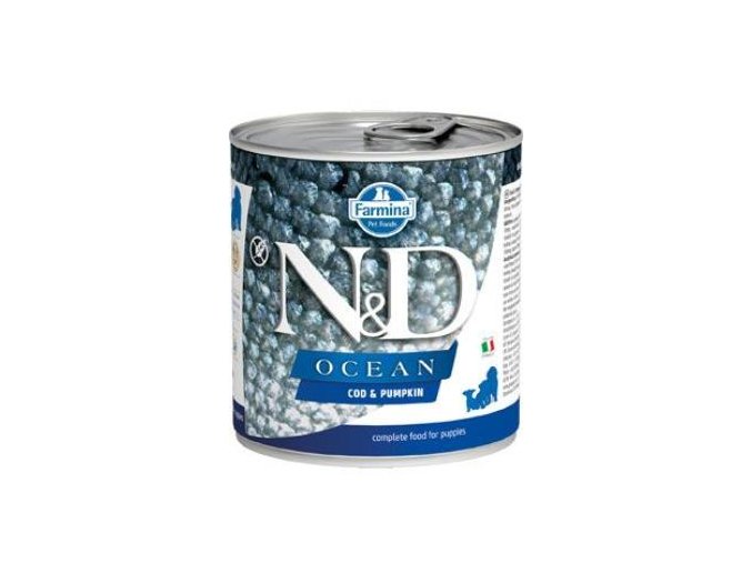 N&D DOG OCEAN Puppy Codfish & Pumpkin Mini 140g