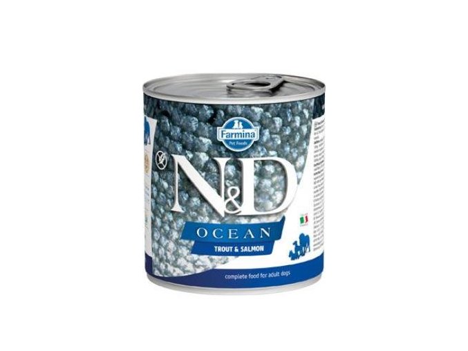 N&D DOG OCEAN Adult Trout & Salmon 285g