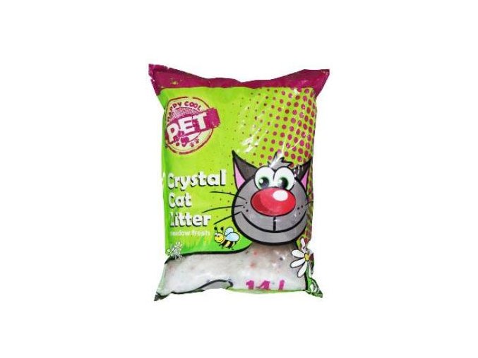 Podestýlka Happy Cool Pet Silica Original 14l s vůní