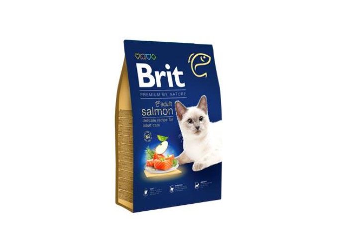 Brit Premium Cat by Nature Adult Salmon 8kg