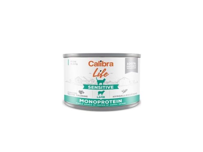 Calibra Cat Life  konz.Sensitive Lamb 200g