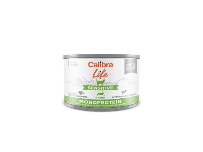 Calibra Cat Life  konz.Sensitive Rabbit 200g