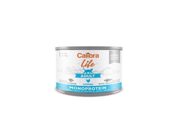 Calibra Cat Life  konz.Adult Chicken 200g