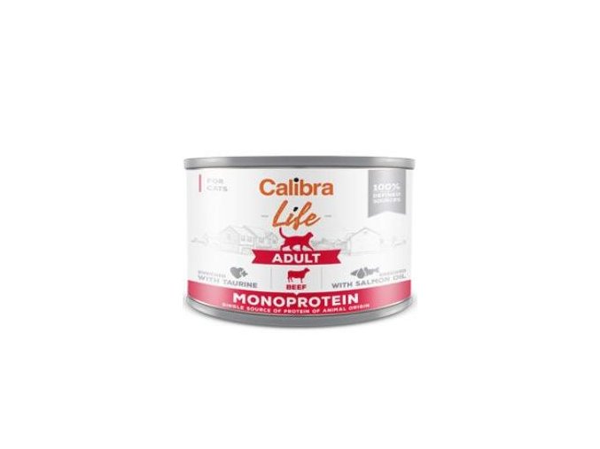 Calibra Cat Life  konz.Adult Beef 200g