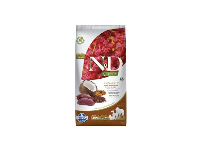 N&D Quinoa DOG Skin & Coat Venison & Coconut M/L 7kg