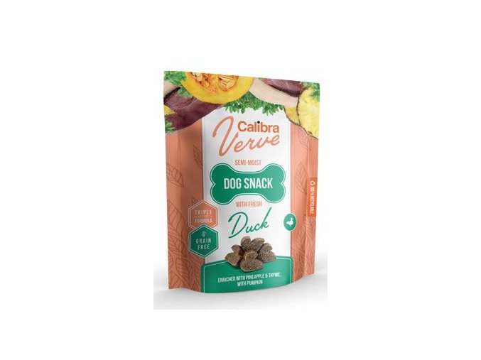 Calibra Dog Verve Semi-Moist Snack Fresh Duck 150g