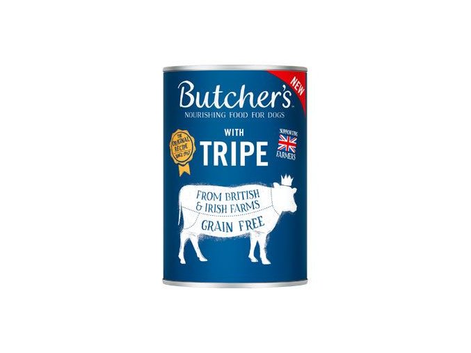 Butcher’s Dog Original hovězí dršťky/kuř mix paté 400g