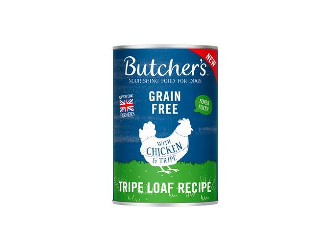 Butcher’s Dog Original hovězí dršťky/kuř paté 400g