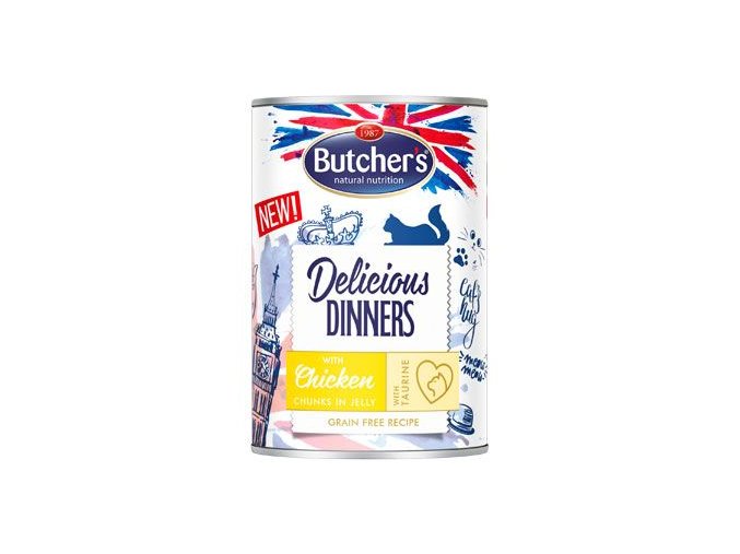 Butcher's Cat Delicious kuřecí v želé konz. 400g