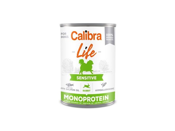 Calibra Dog Life  konz.Sensitive Rabbit 400g