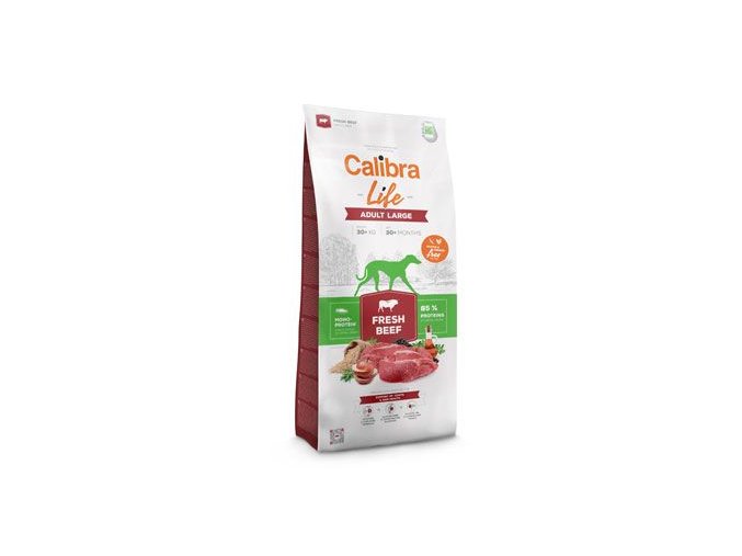 Calibra Dog Life Adult Large Fresh Beef 2,5kg