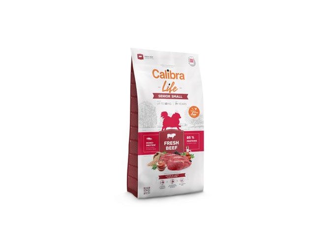 Calibra Dog Life Senior Small Fresh Beef 1,5kg