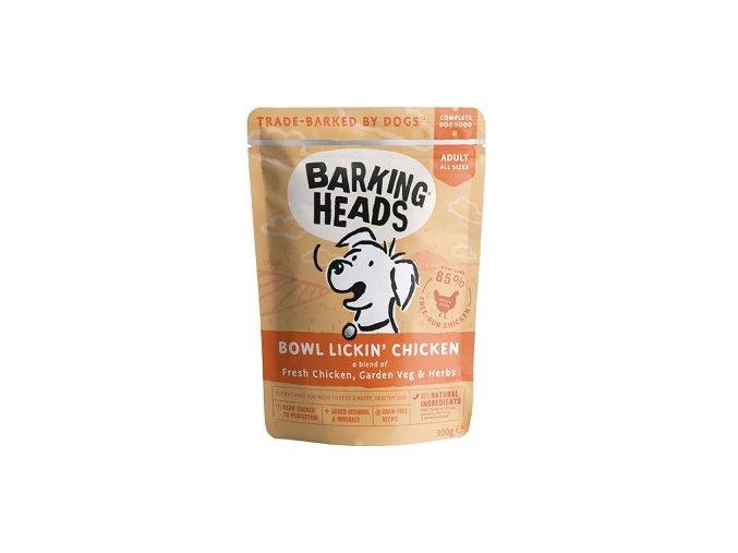 BARKING HEADS Bowl Lickin’ Chicken kapsa 300g
