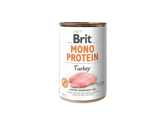 Brit Dog konz Mono Protein Turkey 400g