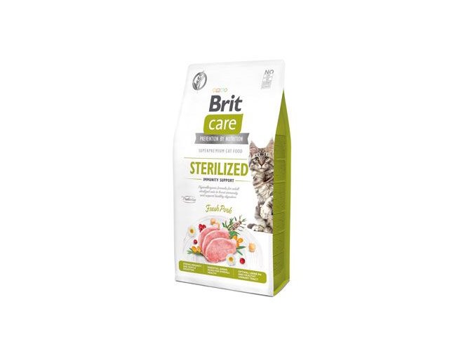 Brit Care Cat GF Sterilized Immunity Support 7kg