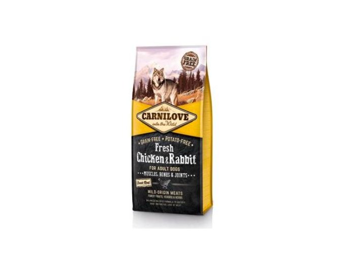 Carnilove Dog Fresh Chicken & Rabbit for Adult 12kg