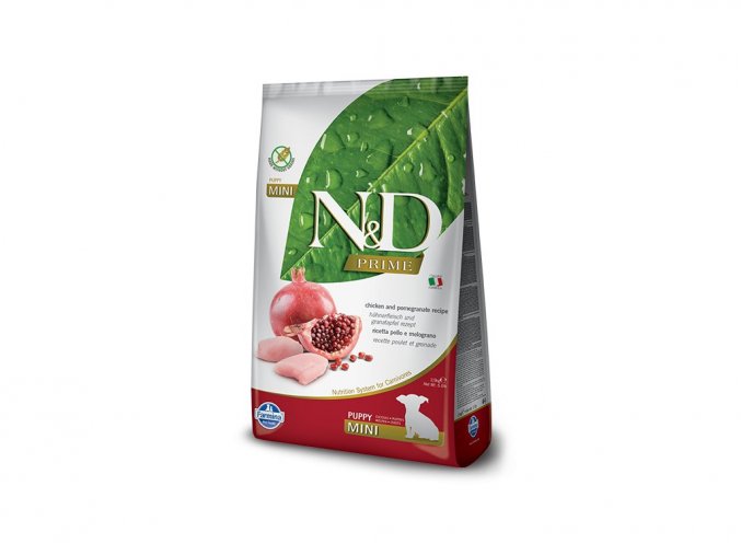 N&D PRIME DOG Puppy Mini Chicken & Pomegranate 2,5kg