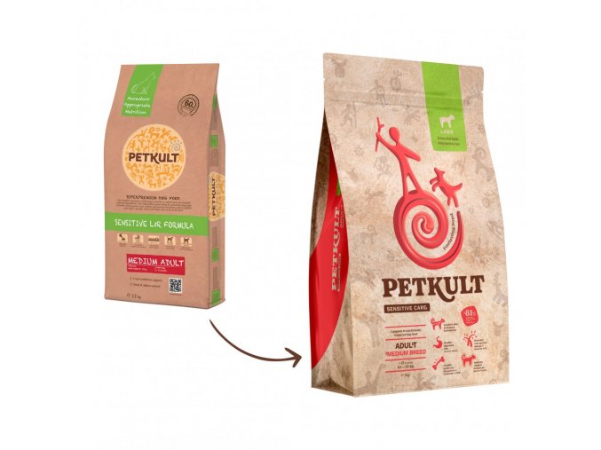 Petkult Medium Adult lamb & rice 12 kg