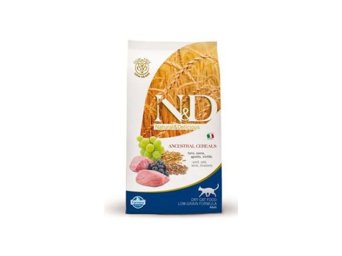 N&D LG CAT Adult Lamb & Blueberry 300g