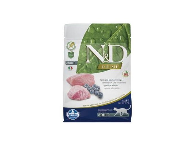 N&D PRIME CAT Adult Lamb & Blueberry 300g