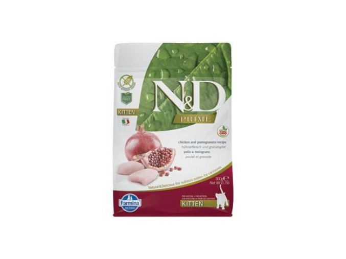 N&D PRIME CAT KITTEN Chicken & Pomegranate 300g