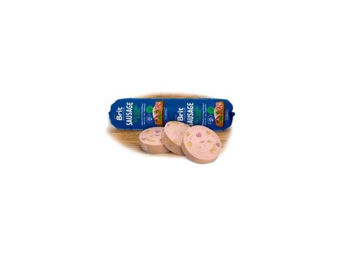 Brit Sausage Chicken & Rabbit 800g