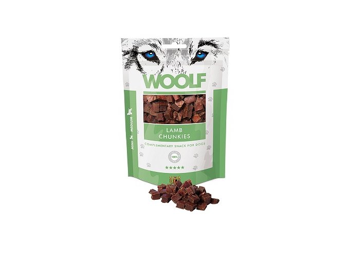 WOOLF pochoutka lamb chunkies 100g