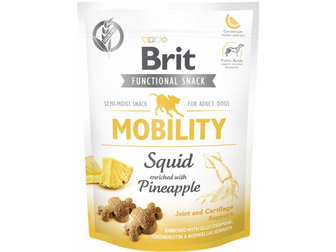 Brit Care Dog Functional Snack Mobility Squid 150g