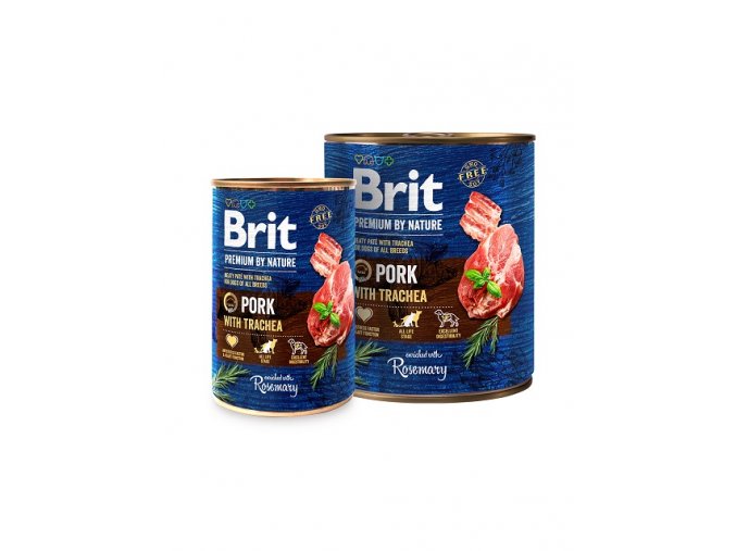 Brit Premium Dog by Nature konz Pork & Trachea