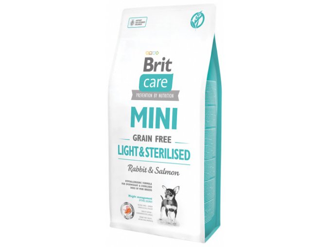 Brit Care Dog Mini Grain Free Light & Sterilised 7kg